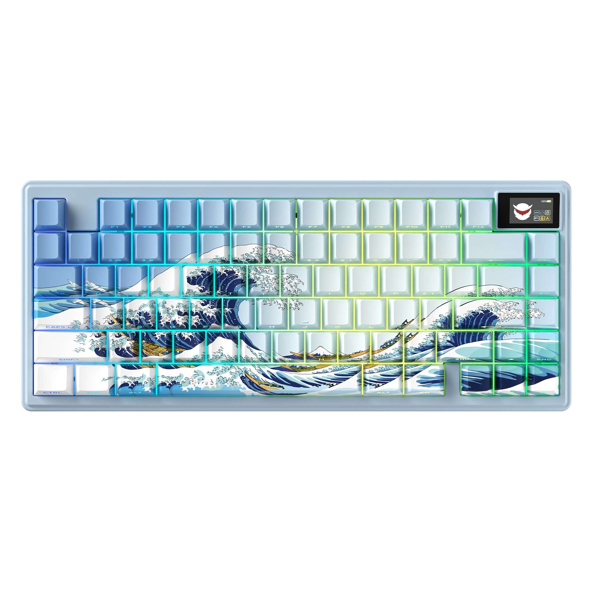 XVX K75 Pro 75% CNC Aluminum Wireless Gasket Mechanical Keyboard