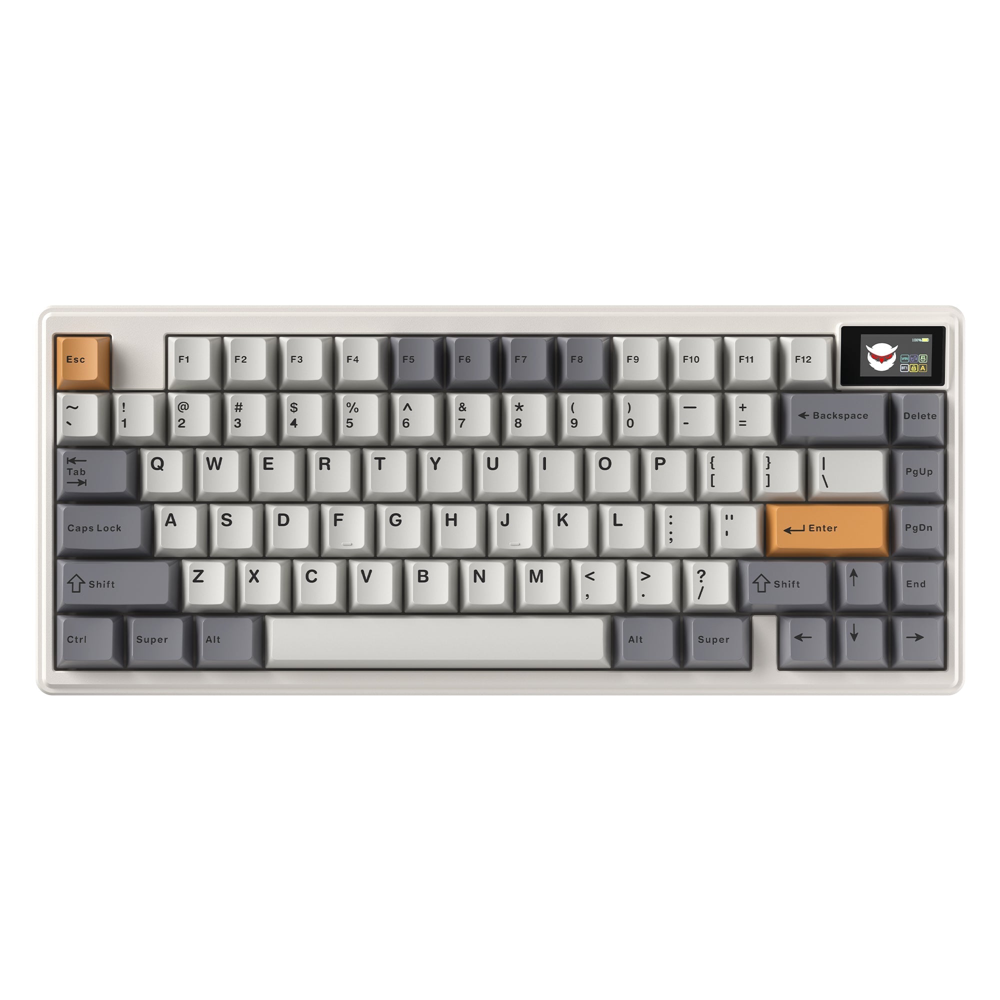 XVX K75 Pro 75% CNC Aluminum Wireless Gasket Mechanical Keyboard