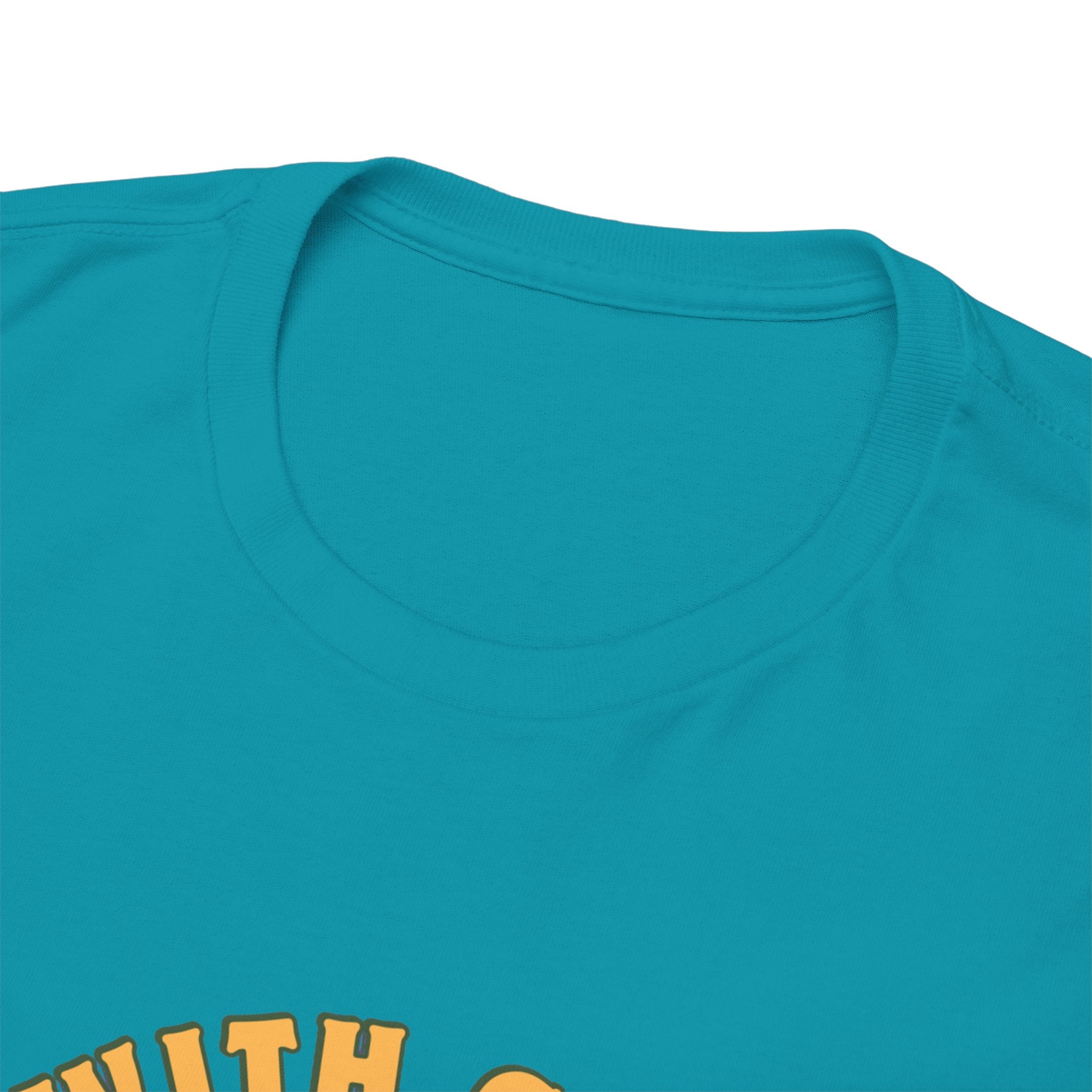 Unisex "With God Nature doesn't need a mother" Heavy Cotton Christian Tee