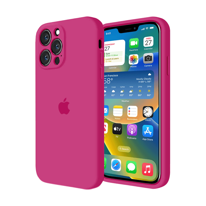 iPhone Camera Protection Silicone Case (Dragon Fruit)