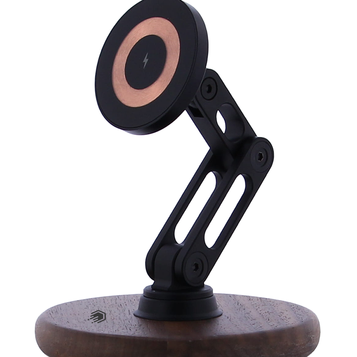Walnut ClikDock Wireless Stand