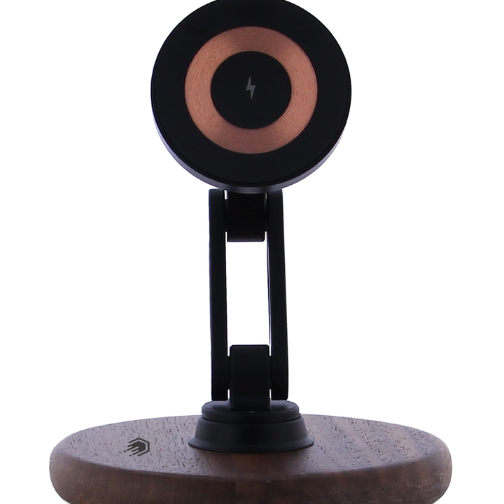 Walnut ClikDock Wireless Stand