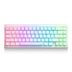 XVX M67 JadeStone Stellar White Tri-Mode RGB Mechanical Keyboard