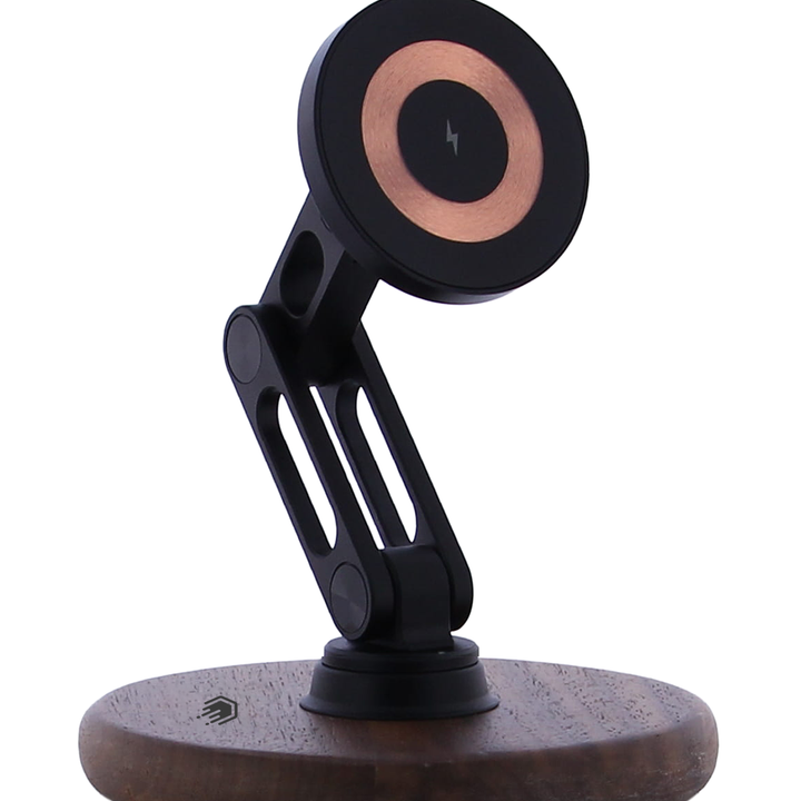Walnut ClikDock Wireless Stand