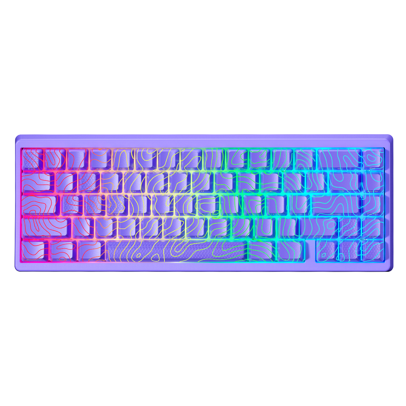 XVX M67 JadeStone Interstellar Black Tri-Mode RGB Mechanical Keyboard