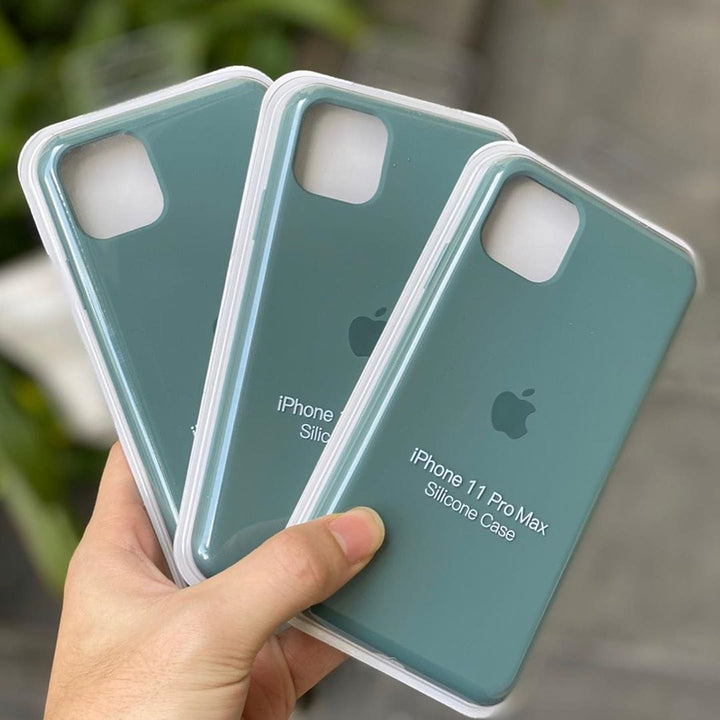 iPhone Silicone Case (Pine Green)