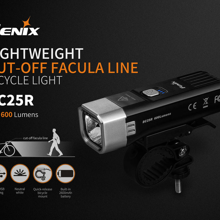 Fenix BC25R LED Bike Light