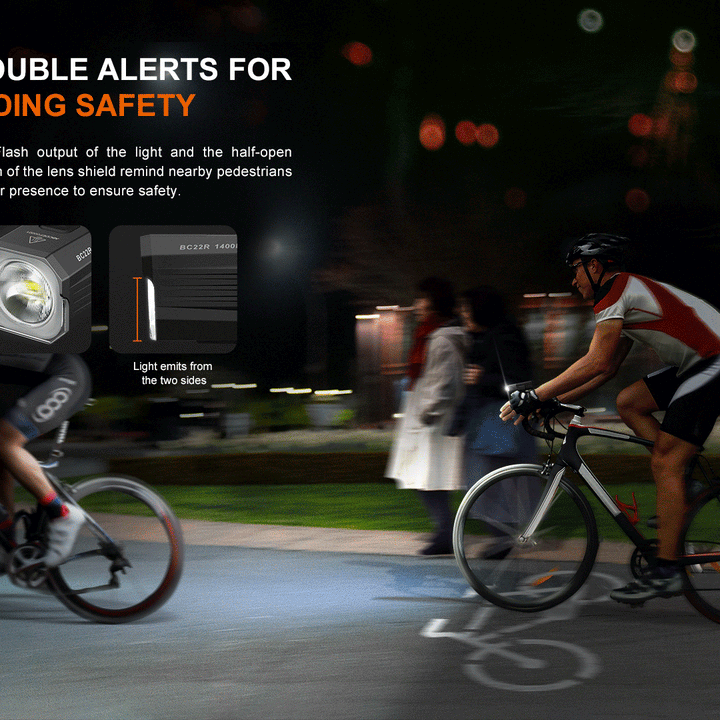 Fenix BC22R High-Performance Road Bike Light