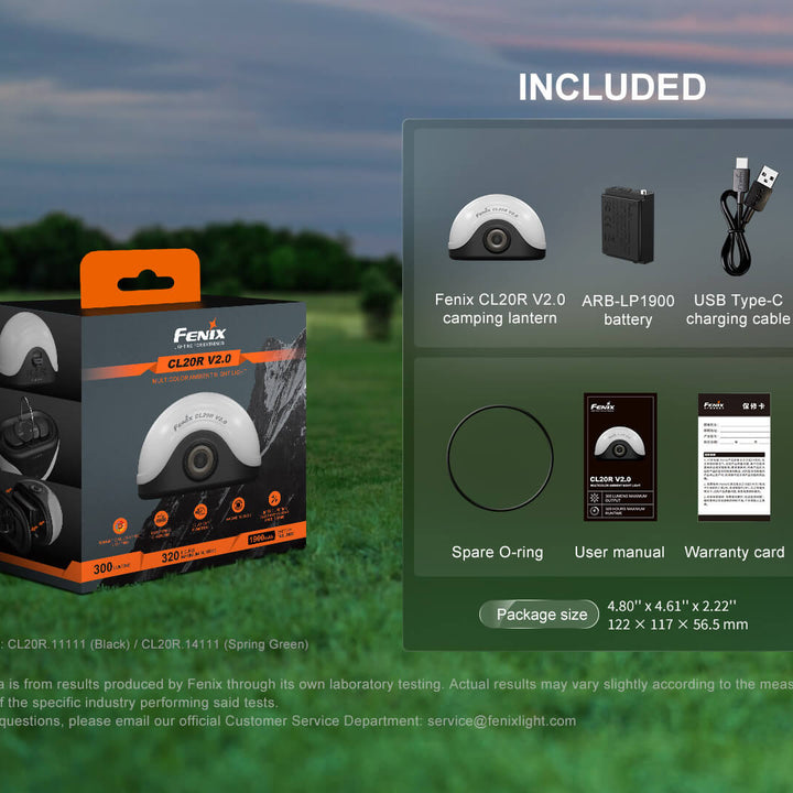 Fenix CL20R V2 Multicolor Camping Lantern