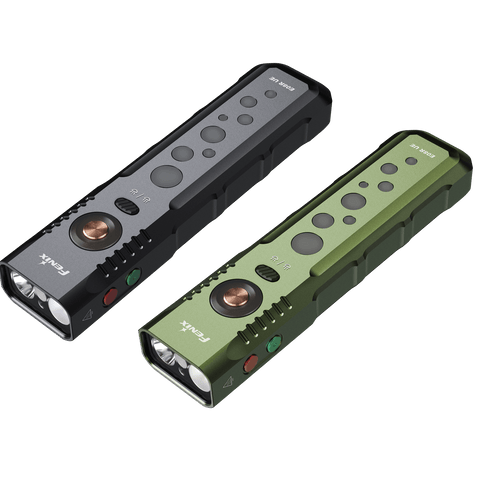 Fenix E08R UE Multi-Light EDC Flashlight With Red Light & Green Laser