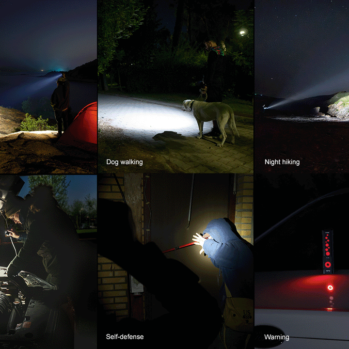 Fenix E08R UE Multi-Light EDC Flashlight With Red Light & Green Laser