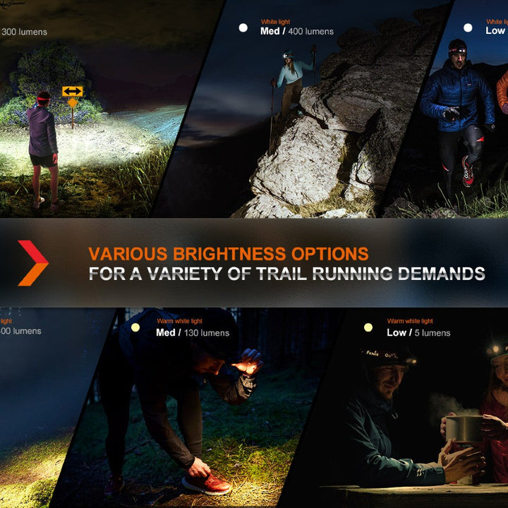 Fenix HM65R-DT Trail Running LED Headlamp