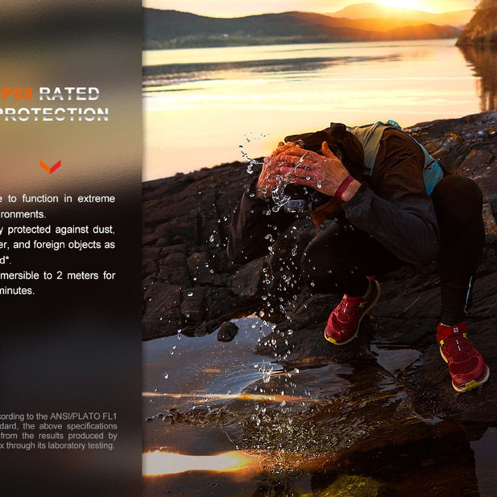 Fenix HM65R-DT Trail Running LED Headlamp