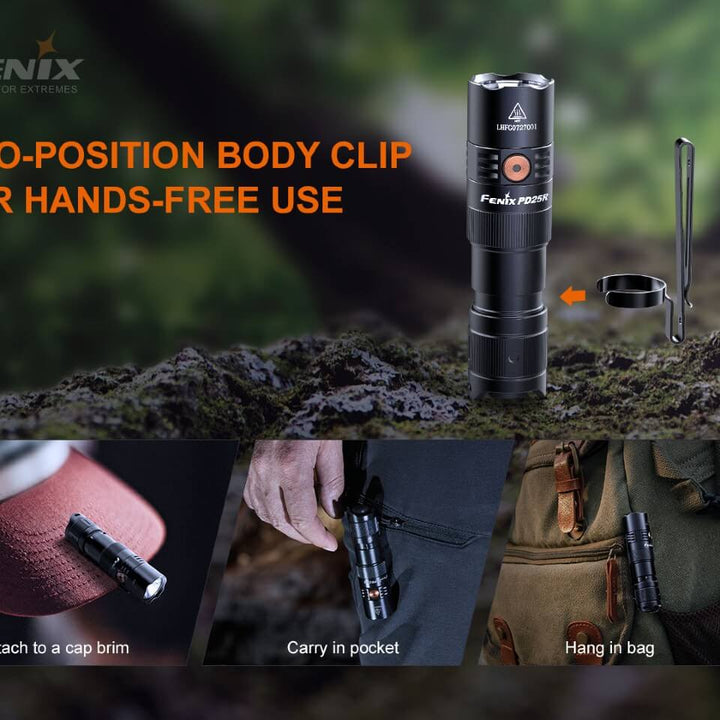 Fenix PD25R Rechargeable LED Flashlight