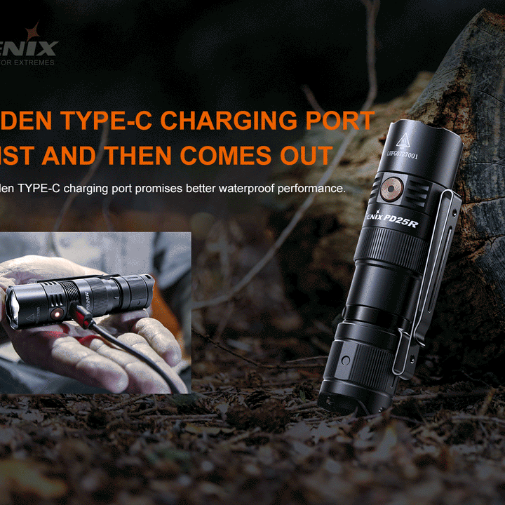 Fenix PD25R Rechargeable LED Flashlight