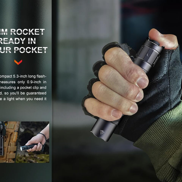 Fenix PD35R Compact Rechargeable Tactical Flashlight