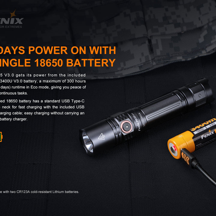Fenix PD35 V3.0 Everyday Carry Flashlight - 1700 Lumens