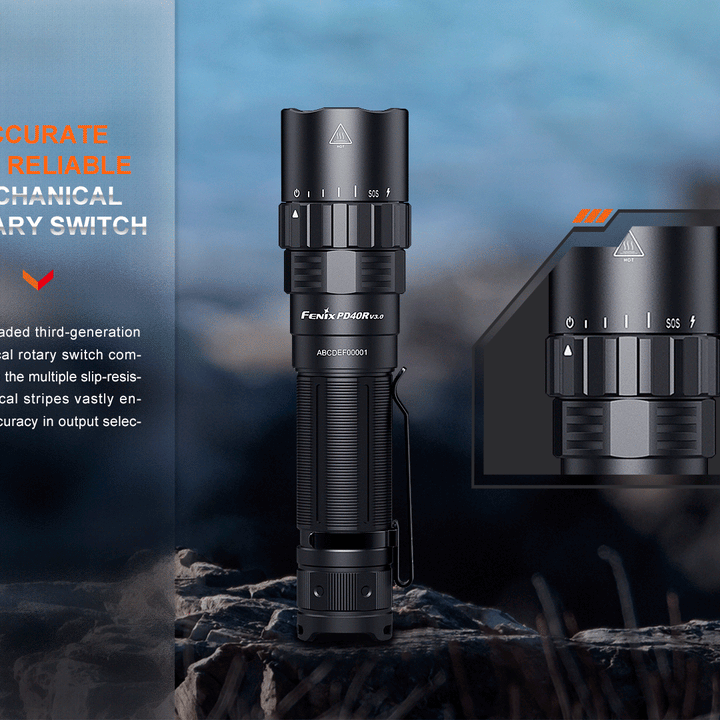 Fenix PD40R V3 Rechargeable Flashlight