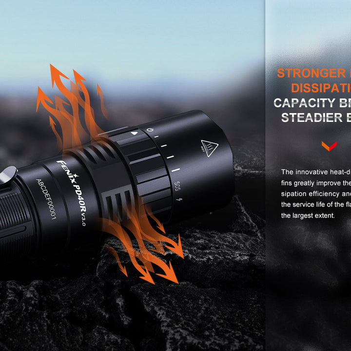 Fenix PD40R V3 Rechargeable Flashlight