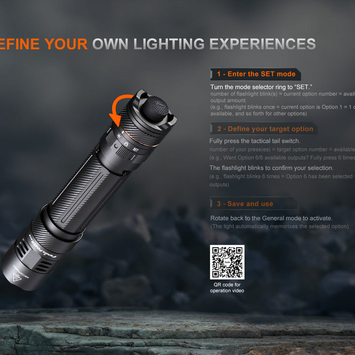 Fenix PD45R ACE Multi-Mode Tactical Flashlight