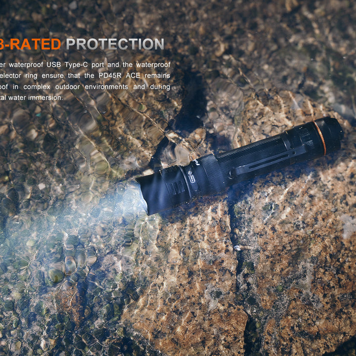 Fenix PD45R ACE Multi-Mode Tactical Flashlight