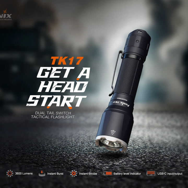 Fenix TK17 Dual Switch Tactical Flashlight