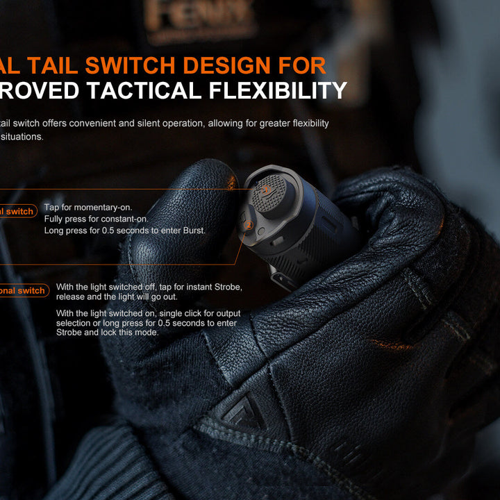 Fenix TK17 Dual Switch Tactical Flashlight