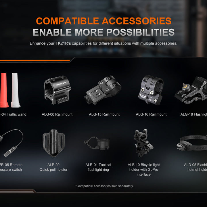 Fenix TK21R Duty Flashlight