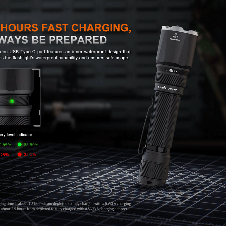 Fenix TK21R Duty Flashlight