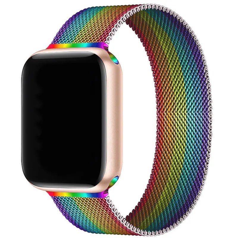 Watch Bands - Milanese Stainless Steel Magnetic Strap -Apple Compatible