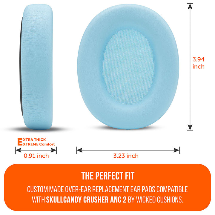 Upgraded Skullcandy Crusher ANC 2 Earpads - WC PadZ Crusher ANC 2