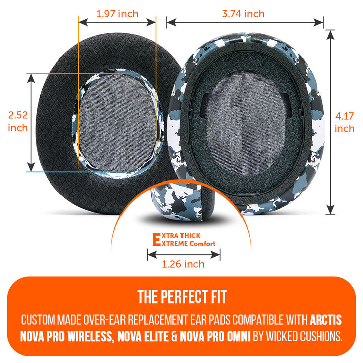 Arctis Nova Pro Wireless, Nova Elite & Nova Pro Omni Earpads - WC FreeZe Cooling Gel