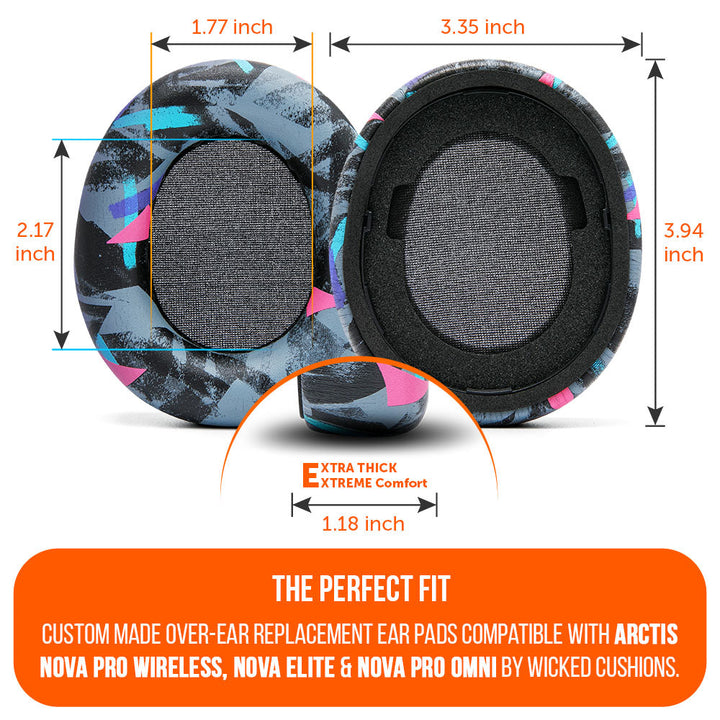 Arctis Nova Pro Wireless, Nova Elite & Nova Pro Omni Earpads - WC PadZ Nova Pro Wireless