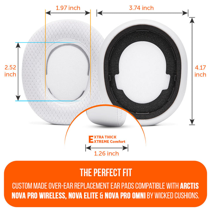Arctis Nova Pro Wireless, Nova Elite & Nova Pro Omni Earpads - WC FreeZe Cooling Gel