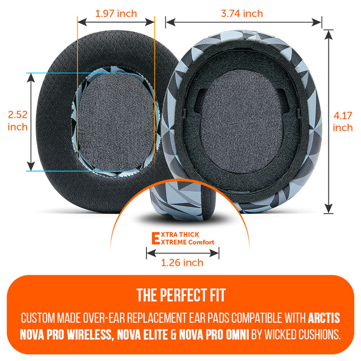 Arctis Nova Pro Wireless, Nova Elite & Nova Pro Omni Earpads - WC FreeZe Cooling Gel