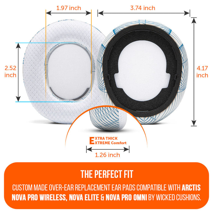 Arctis Nova Pro Wireless, Nova Elite & Nova Pro Omni Earpads - WC FreeZe Cooling Gel