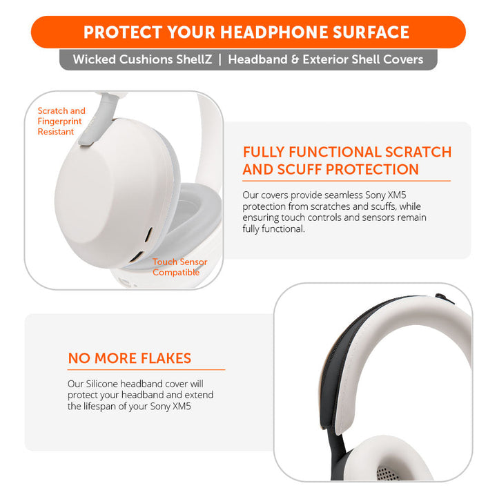 Sony XM5 Protective Shell Cover - WC ShellZ XM5