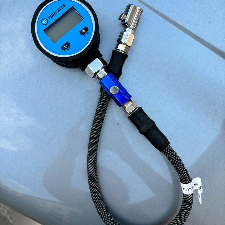 Quickie Pro Tire Gauge with Bleed Valve