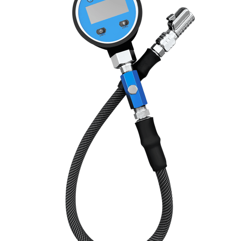 Quickie Pro Tire Gauge with Bleed Valve