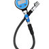 Quickie Pro Tire Gauge with Bleed Valve
