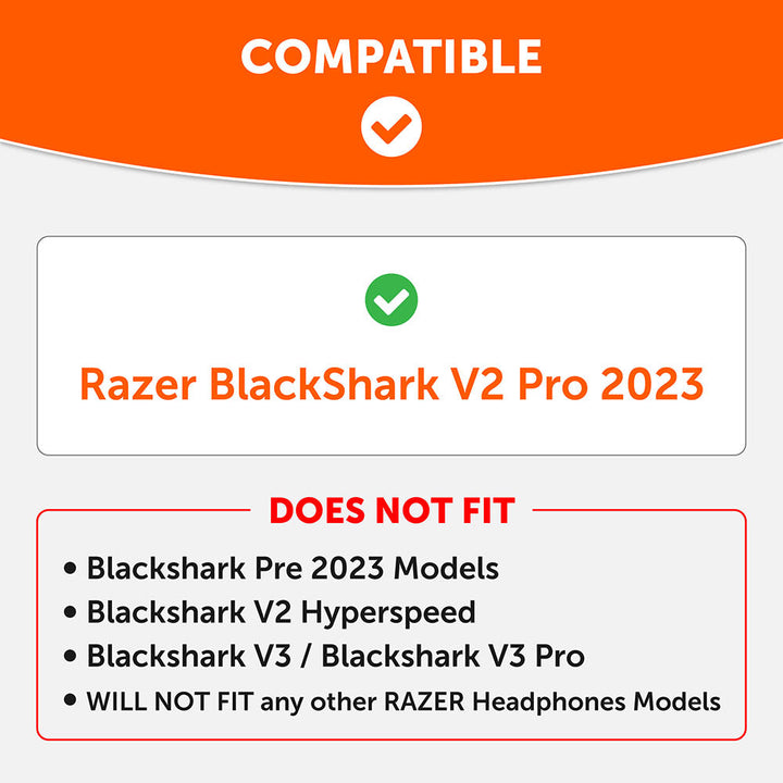 Razer Blackshark V2 Pro 2023 Earpads - WC FreeZe Cooling Gel