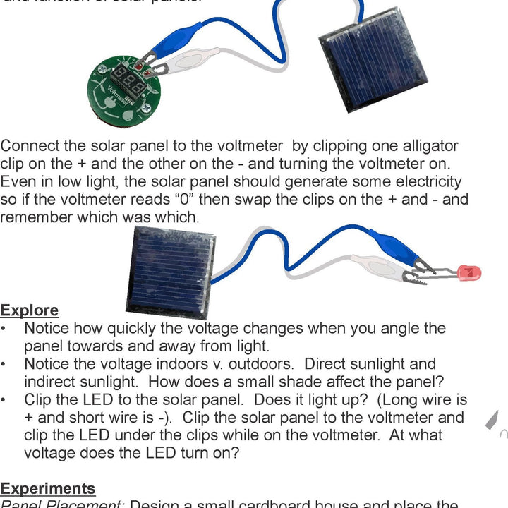 STEM KITS - RENEWABLE ENERGY