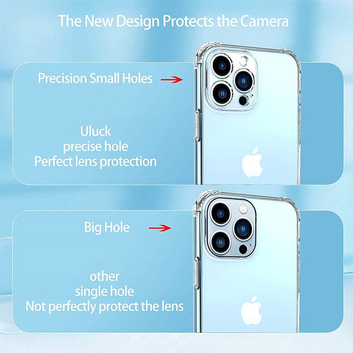 iPhone Shockproof Clear Case