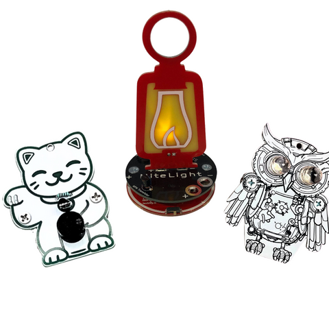 Introductory 3 Pack (Owl/Cat/Lantern)