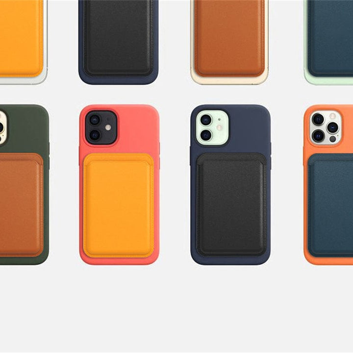 iPhone Leather Wallet with MagSafe