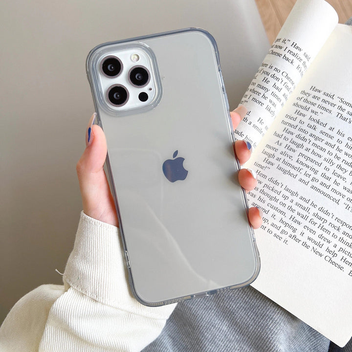 Clear Candy Color iPhone Case