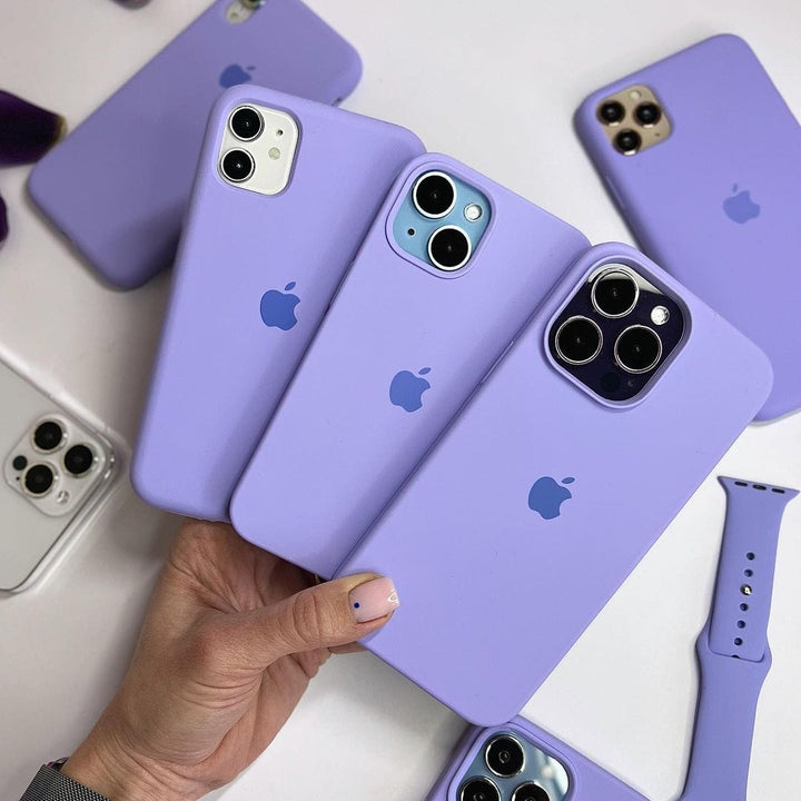 iPhone Silicone Case (Lilac)