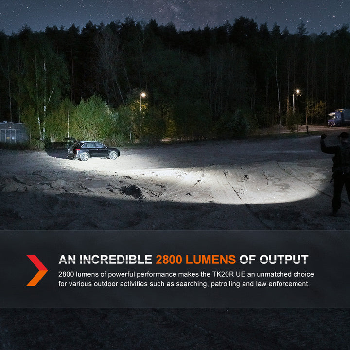 Fenix TK20R UE Tactical LED Flashlight - 2800 Lumens