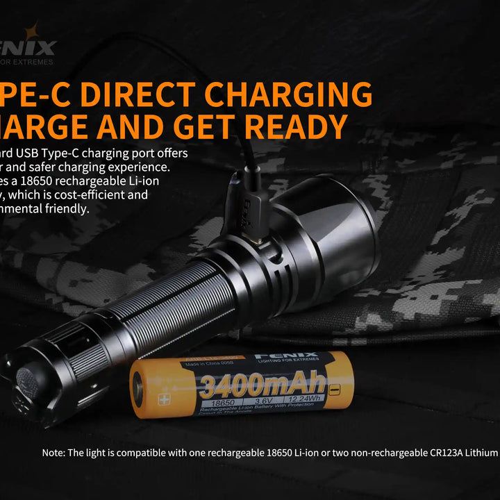 Fenix TK26R Tactical LED Flashlight - 1500 Lumens