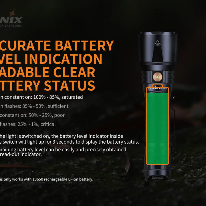 Fenix TK26R Tactical LED Flashlight - 1500 Lumens